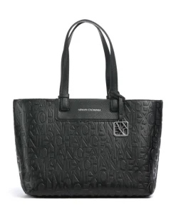 Liz M Shopper Lederimitat schwarz