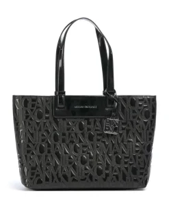 Liz Patent M Shopper Lederimitat schwarz