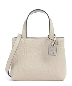 Liz S Handtasche Lederimitat elfenbein