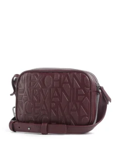 Liz Umhängetasche Lederimitat dunkelrot