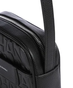 Liz Umhängetasche Lederimitat schwarz