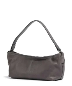 LK 204 3D Leather S Schultertasche fein genarbtes Rindsleder taupe