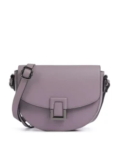 Locco Umhängetasche Lederimitat violett