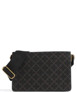 Loenna Umhängetasche Lederimitat dunkelbraun