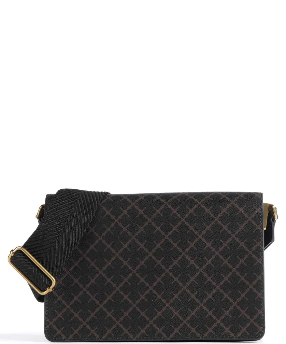 Loenna Umhängetasche Lederimitat dunkelbraun