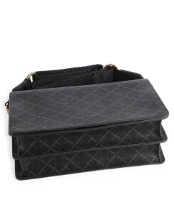 Loenna Umhängetasche Lederimitat dunkelbraun