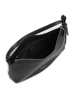 Loop Beuteltasche genarbtes Rindsleder schwarz