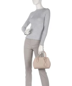 Lord Handtasche genarbtes Leder altrosa