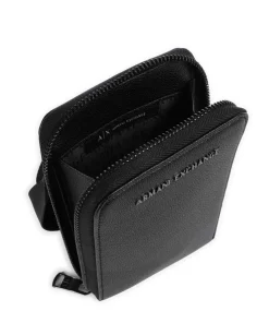 Lost in Sounds Umhängetasche Lederimitat schwarz