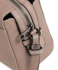 Lou 2 3D Leather S Umhängetasche genarbtes Rindsleder beige