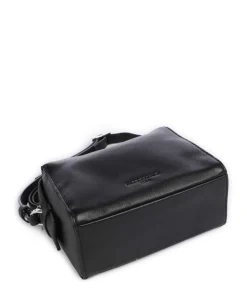 Lou 2 3D Leather S Umhängetasche genarbtes Rindsleder schwarz