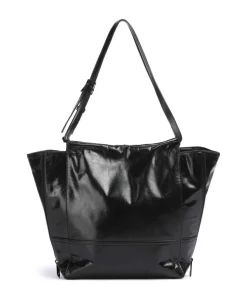 Lou 2 Paper Touch M Shopper Leder schwarz