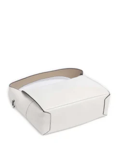 Lou Calf Optic S Beuteltasche Leder weiß