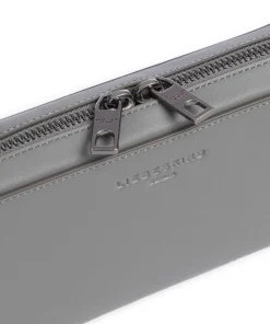 Lou Calf Optic XS Geldbörse Nappaleder grau
