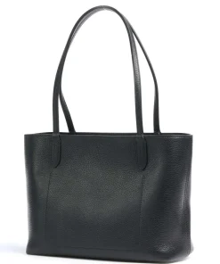 Louise Shopper genarbtes Leder schwarz