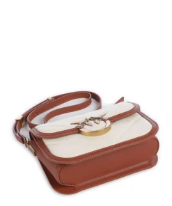 Love Box Mini Umhängetasche Canvas beige/braun