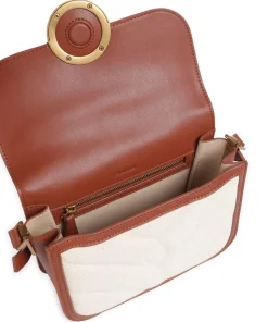 Love Box Mini Umhängetasche Canvas beige/braun