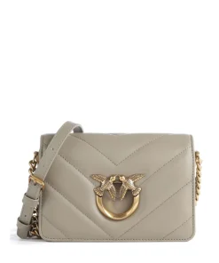 Love Click Mini Umhängetasche Schafsleder taupe