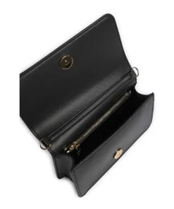 Love Embossed Umhängetasche Lederimitat schwarz