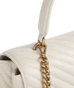 Love Lady Puff Big Handtasche Schafsleder elfenbein