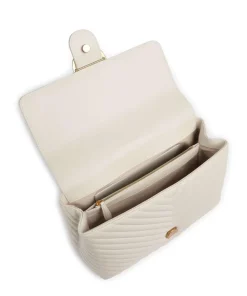 Love Lady Puff Big Handtasche Schafsleder elfenbein