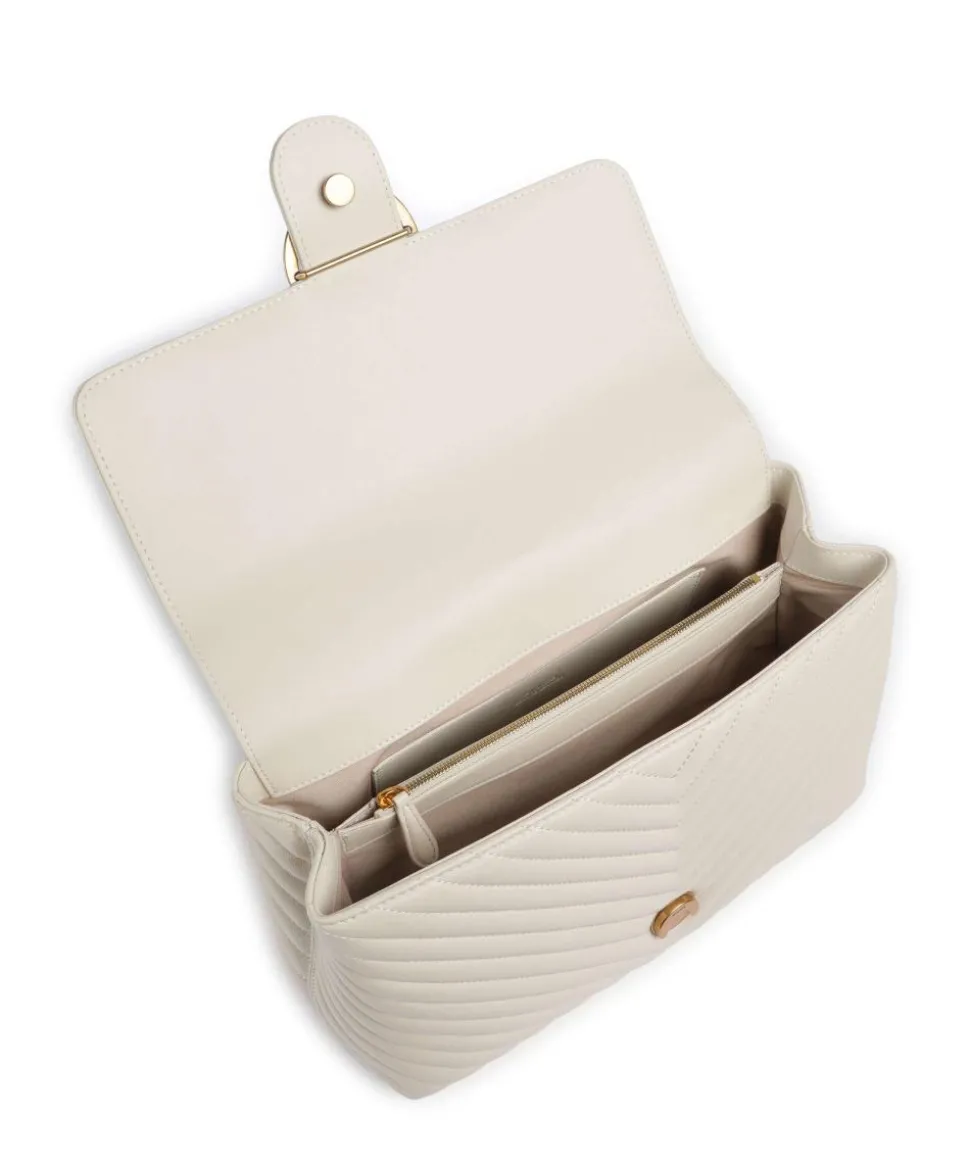 Love Lady Puff Big Handtasche Schafsleder elfenbein