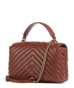 Love Lady Puff Mini Handtasche Schafsleder braun