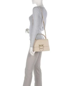 Love One Classic Handtasche fein genarbtes Rindsleder beige