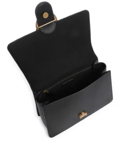 Love One Classic Handtasche fein genarbtes Rindsleder schwarz