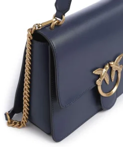 Love One Classic Handtasche fein genarbtes Rindsleder dunkelblau