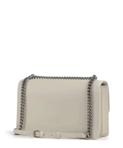 Love One Classic Schultertasche fein genarbtes Rindsleder elfenbein