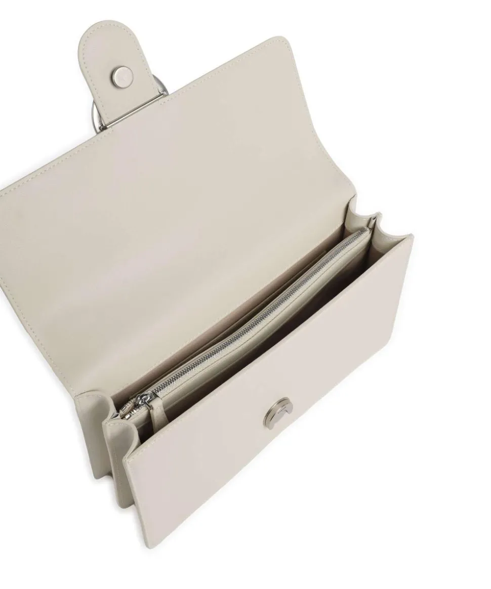 Love One Classic Schultertasche fein genarbtes Rindsleder elfenbein