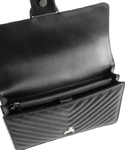 Love One Classic Schultertasche Schafsleder schwarz