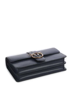 Love One Classic Umhängetasche fein genarbtes Kalbsleder dunkelblau