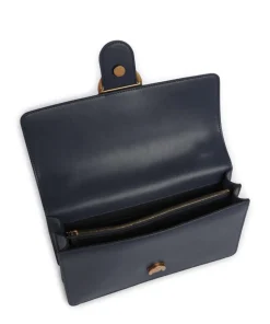 Love One Classic Umhängetasche fein genarbtes Kalbsleder dunkelblau