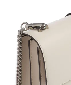 Love One Classic Umhängetasche fein genarbtes Kalbsleder creme