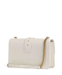 Love One Classic Umhängetasche fein genarbtes Rindsleder elfenbein