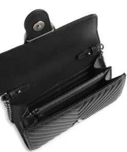 Love One Geldbörse fein genarbtes Rindsleder schwarz