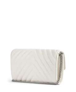 Love One Geldbörse fein genarbtes Rindsleder weiß