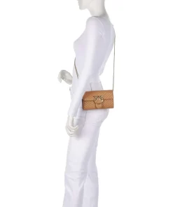 Love One Geldbörse fein genarbtes Rindsleder hellbraun