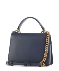 Love One Mini Umhängetasche fein genarbtes Rindsleder dunkelblau