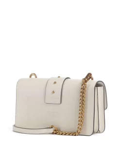 Love One Mini Umhängetasche fein genarbtes Kalbsleder elfenbein