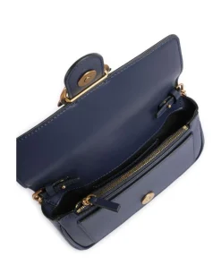 Love One Pocket Geldbörse fein genarbtes Leder dunkelblau