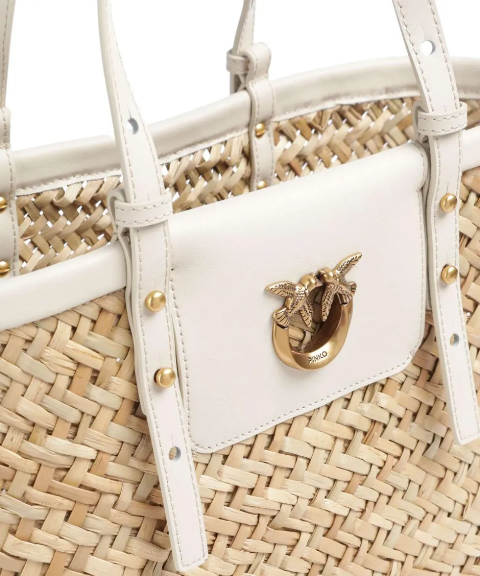 Love Summer Shopper Bast beige/weiß