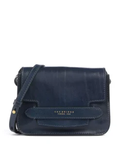 Lucrezia Umhängetasche fein genarbtes Rindsleder dunkelblau