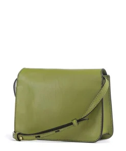 Lucrezia Umhängetasche genarbtes Rindsleder grün