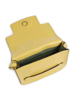 Lucrezia Umhängetasche Rindsleder gelb