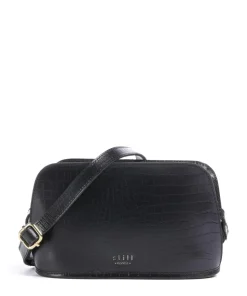 Lucy Umhängetasche Büffelleder schwarz