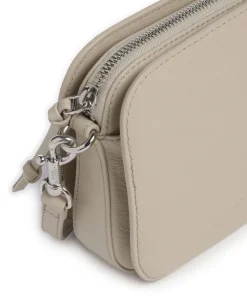 Luka Harris S Umhängetasche genarbtes Rindsleder creme