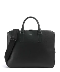 Luminary Aktentasche 14″ geprägtes Rindsleder schwarz